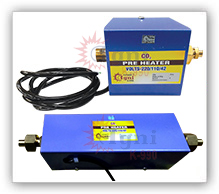 Pre-Heater for CO2 Gas